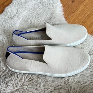 Rothy’s Beige Slip On Sneakers 7.5